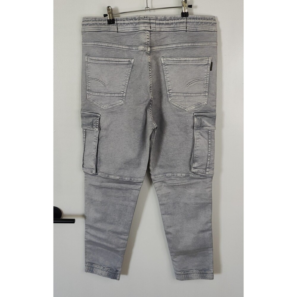 G Star Denim Joggers Cargo Italian Design Size 34x27 Stretch Performance - Picture 3 of 8